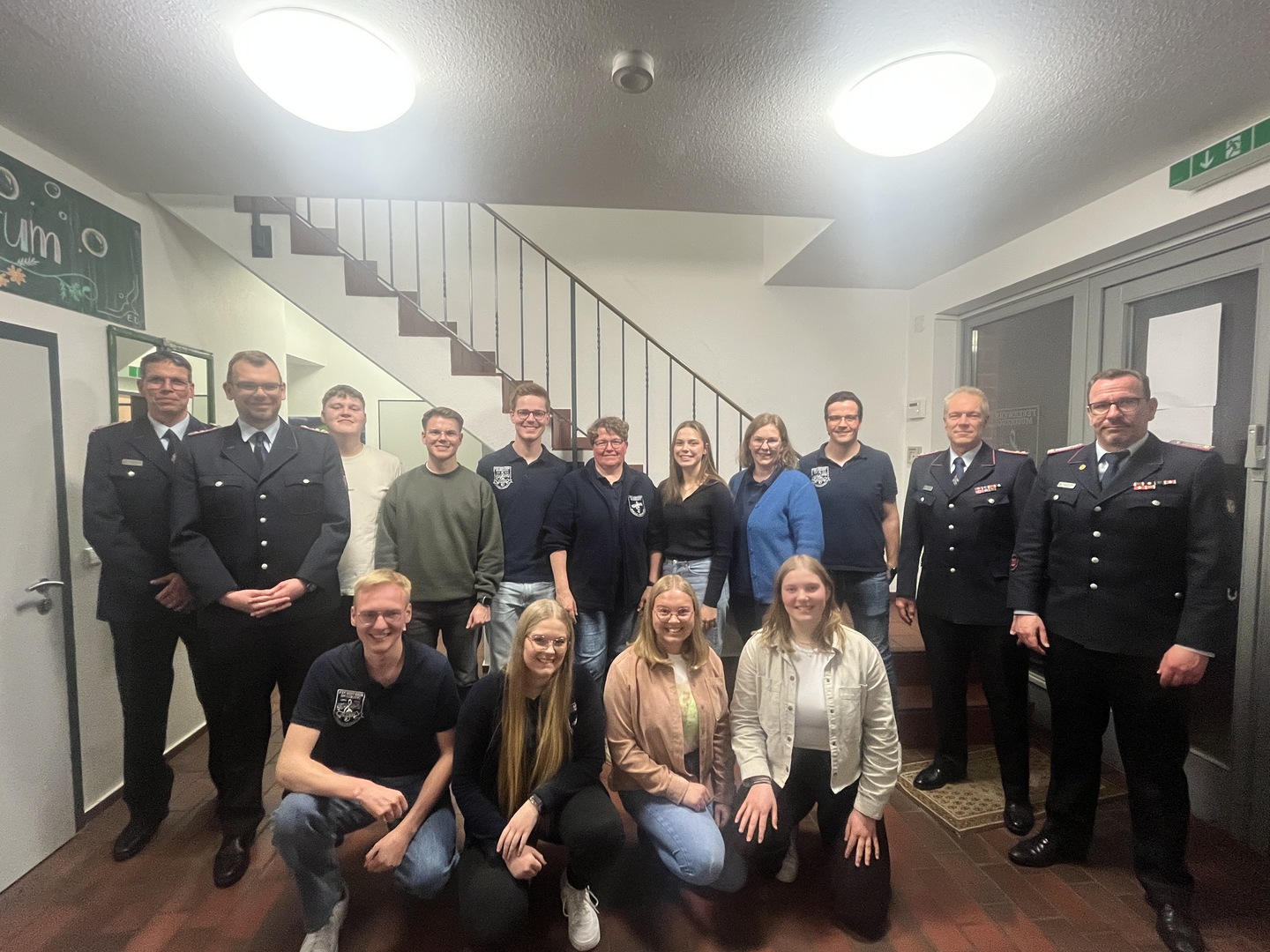 Der Vorstand des Musikzuges Spelle Venhaus